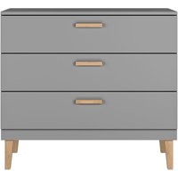 Kommode mit 3 Schubladen Kocot Kids Kubi - Grau Kommode mit 3 Schubladen Kocot Kids Kubi - Grau von LES TENDANCES