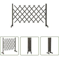 The Living Store Garten-Rankzaun Grau 120x90 cm Massivholz Tanne - Gartenzäune - Holzlattenzaun - Rankzaun - Gartendeko - Privacy Screen The Living Store Garten-Rankzaun Grau 120x90 cm Massivholz Tanne - Gartenzäune - Holzlattenzaun - Rankzaun - Gartendeko - Privacy Screen von LES TENDANCES