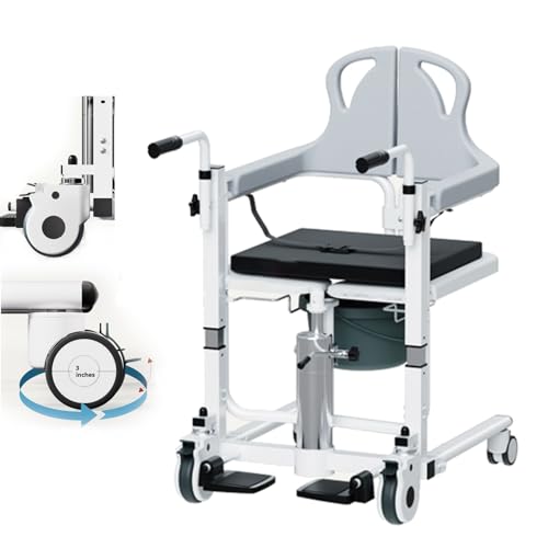 LESBJFDM Patientenlifter Gebraucht Transferhilfen Pflege Hydraulischer Patientenlifter Transferstuhl Patientenlifter Transferhilfe Hebehilfe Pflege Patient Lift Transfer Chair von LESBJFDM