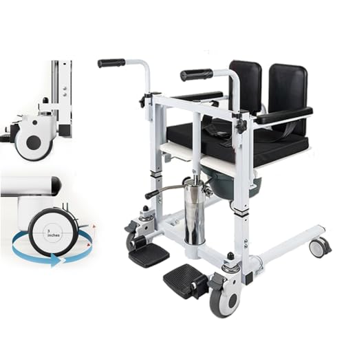 LESBJFDM Patientenlifter Gebraucht Transferhilfen Pflege Hydraulischer Patientenlifter Transferstuhl Patientenlifter Transferhilfe Hebehilfe Pflege Patient Lift Transfer Chair von LESBJFDM