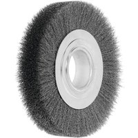 Lessmann ® - Lessmann Draht-Rundbürste Stahldraht 0,20 mm, Bürsten-⌀xBesatzbreite: 178X32 mm von LESSMANN