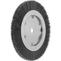 Lessmann ® - Lessmann Einreihige Rundbürste mikroabrasiv 0,6 mm, SiC 320, Bürsten-⌀xBürstenbreite: 200X16 mm von LESSMANN