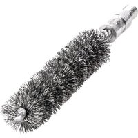 Rohrbürste Länge 115 mm ø 18 mm Stahldraht gewellt Besatzlänge 80 mm von LESSMANN