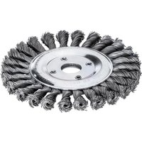 Lessmann Rundbürste Stahldraht 115x12mm, gezopft 0,5mm von LESSMANN