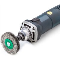 Lessmann Schaft-Rundbürste Edelstahl gew. 60x0,3mm von LESSMANN