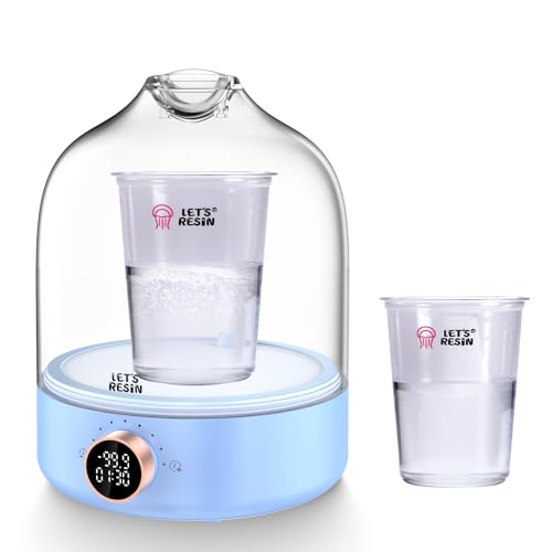 LET'S Resin Verbesserter Harzblasenentferner, beseitigt 99% der Blasen in 5–9 Minuten, 99 kpa mit Digitalanzeige, größere Kapazität, automatische Entlüftung, Timer für Epoxidharzguss, LET'S Resin Verbesserter Harzblasenentferner, beseitigt 99% der Blasen in 5–9 Minuten, 99 kpa mit Digitalanzeige, größere Kapazität, automatische Entlüftung, Timer für Epoxidharzguss, von LET'S RESIN