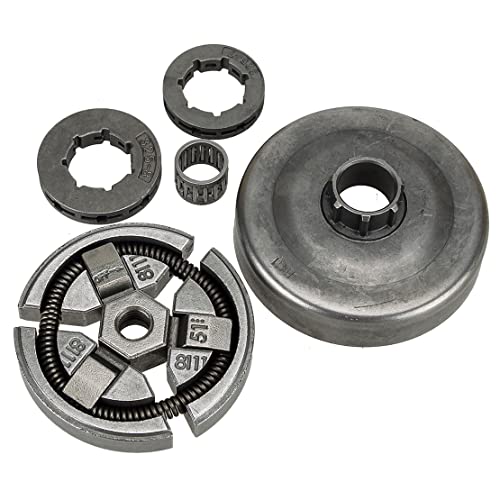 LETAOSK .325" Kupplungstrommel Rim Sprocket Needle Bearing Kit 11411602902-A Fit für Stihl MS261 MS261C MS261CM von LETAOSK