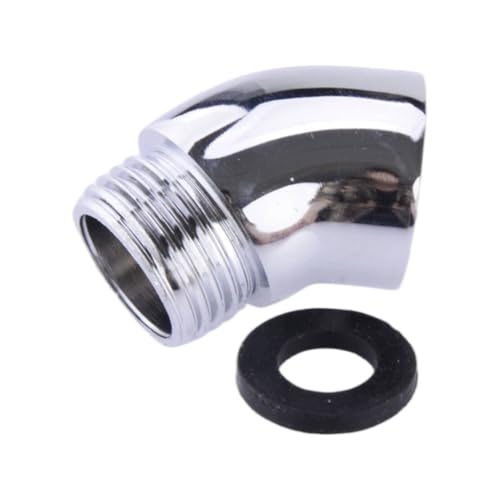 LETAOSK G1/2" Badezimmer Handbrause Kopf Winkel Adapter Steckverbinder 145 Grad Umwandlungsanschluss LETAOSK G1/2" Badezimmer Handbrause Kopf Winkel Adapter Steckverbinder 145 Grad Umwandlungsanschluss von LETAOSK
