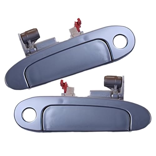 LETAOSK Grau Vorne Links Rechts Äußere Exetrior Seite Türgriff Fit für Toyota Echo 2000-2005 VELA LETAOSK Grau Vorne Links Rechts Äußere Exetrior Seite Türgriff Fit für Toyota Echo 2000-2005 VELA von LETAOSK