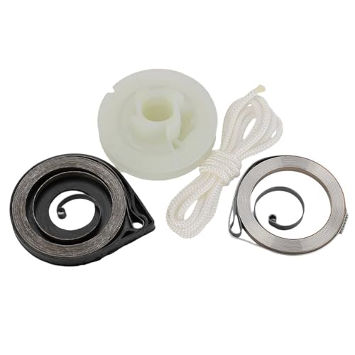 LETAOSK Rückstoßstarter Federzugseil Rotor Riemenscheibe Kit Fit für chinesische Kettensäge 4500 5200 45cc 52cc LETAOSK Rückstoßstarter Federzugseil Rotor Riemenscheibe Kit Fit für chinesische Kettensäge 4500 5200 45cc 52cc von LETAOSK