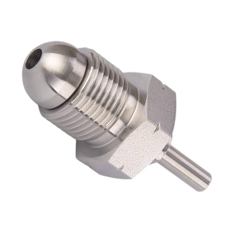 LETAOSK Silberner Edelstahl Luftflasche Zylinder Rohr Verbinder Konverter Adapter CGA510 LETAOSK Silberner Edelstahl Luftflasche Zylinder Rohr Verbinder Konverter Adapter CGA510 von LETAOSK