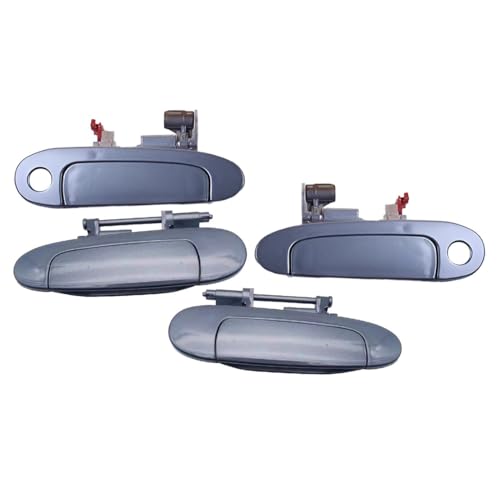 LETAOSK Vorne Hinten Links Rechts Außen Exetrior Seitlicher Türgriff Fit für Toyota Echo 2000-2005 VELA LETAOSK Vorne Hinten Links Rechts Außen Exetrior Seitlicher Türgriff Fit für Toyota Echo 2000-2005 VELA von LETAOSK