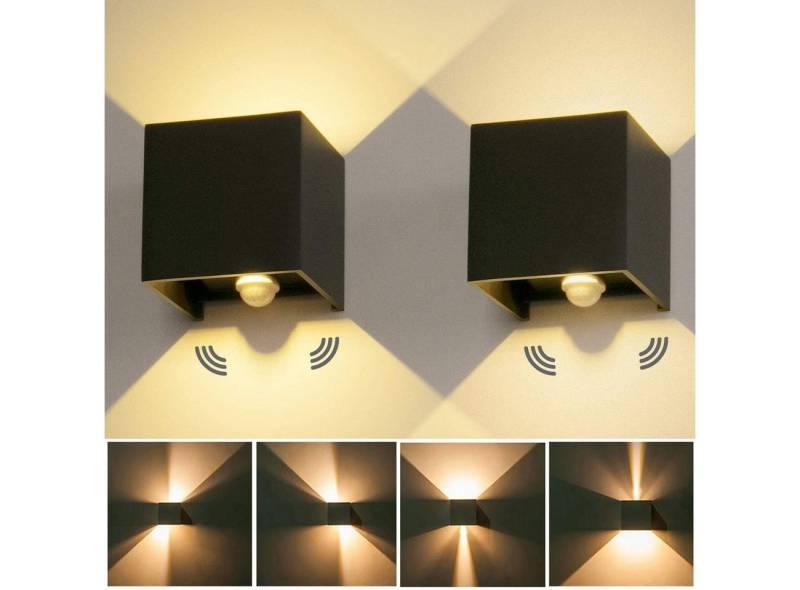 LETGOSPT Wandleuchte LED Wandleuchte Aussen 10W, Einstellbarer Abstrahlwinkel Wandlampe, LED fest integriert, Warmweiß, Mit Einstellbar Abstrahlwinkel LED Wandbeleuchtung LETGOSPT Wandleuchte LED Wandleuchte Aussen 10W, Einstellbarer Abstrahlwinkel Wandlampe, LED fest integriert, Warmweiß, Mit Einstellbar Abstrahlwinkel LED Wandbeleuchtung von LETGOSPT