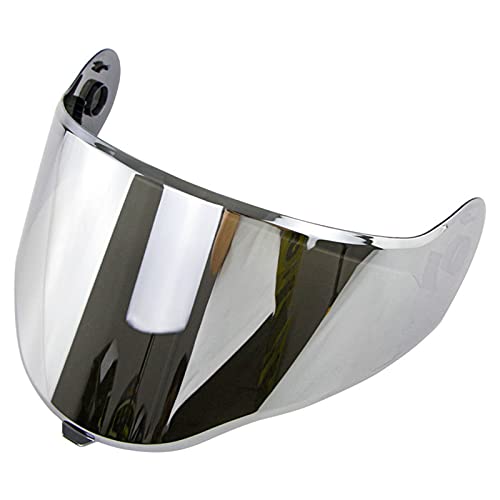 Motorrad Helm Visier Linse Windschutzscheibe Ersatz, Anti-Fog-Motorrad-Windschutz-Objektiv Anti-Kratz-Motorrad-Helm-Objektiv-Visier Fit Für SM965 D,PC von LETIAN