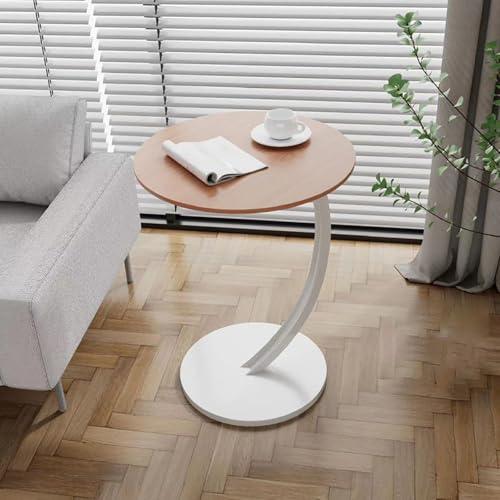 Beistelltisch C-Förmiger Couchtisch, Runder Aufbewahrungs-Beistelltisch Mit Metallrahmen, Platzsparendes C-Förmiges Design Für Wohnzimmer, Schlafzimmer, Büro H Beistelltisch C-Förmiger Couchtisch, Runder Aufbewahrungs-Beistelltisch Mit Metallrahmen, Platzsparendes C-Förmiges Design Für Wohnzimmer, Schlafzimmer, Büro H von LETIANZG