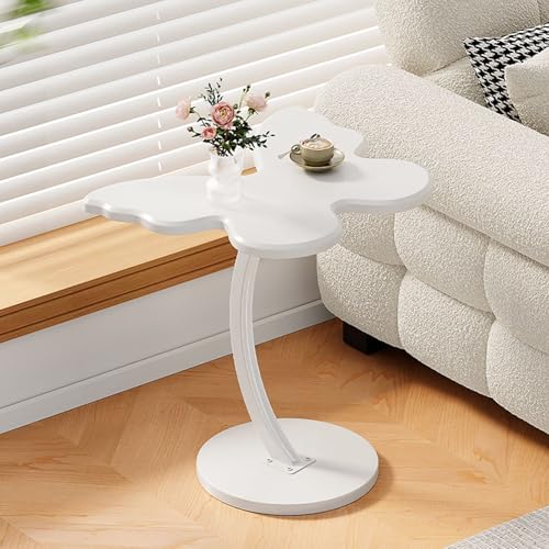 LETIANZG Beistelltisch Schmetterlingsförmiger Nachttisch, Kleiner Holztisch, Beistelltisch, Dekorativer Couchtisch mit Geeignet für Wohnzimmer, Schlafzimmer, Büro, kleine Räume A von LETIANZG