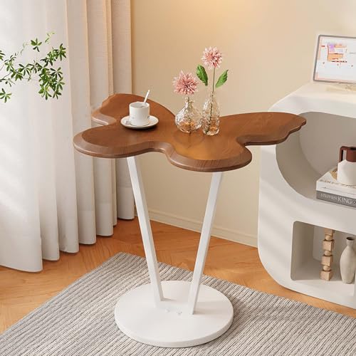 LETIANZG Schmetterlingsförmige Tischplatte, Moderner Eleganter Beistelltisch, Dekorativer Tisch Für Wohnzimmer, Schlafzimmer, Büro, Kleiner Tisch, Einfache Montage F LETIANZG Schmetterlingsförmige Tischplatte, Moderner Eleganter Beistelltisch, Dekorativer Tisch Für Wohnzimmer, Schlafzimmer, Büro, Kleiner Tisch, Einfache Montage F von LETIANZG