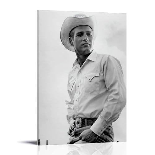 LETOOUY Poster Paul Newman Poster Dekorative Malerei Leinwand Wandkunst Wohnzimmer Poster Schlafzimmer Malerei,Wandkunst Bilddruck Moderne Familienzimmer Dekor 24x36inch(60x90cm) von LETOOUY