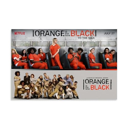 Tv Series Orange Is The New Black Live Art Poster Dekorative Malerei Leinwand Wandkunst Wohnzimmer Poster Schlafzimmer Malerei,Wandkunst Bilddruck Moderne Familienzimmer Dekor 08x12inch(20x30cm) von LETOOUY