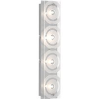 Design Wand Beleuchtung Glas satiniert 4-flammig Kreis Leuchten Direkt 11206-17 Design Wand Beleuchtung Glas satiniert 4-flammig Kreis Leuchten Direkt 11206-17 von LEUCHTEN DIREKT