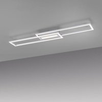 Leuchten Direkt - JustLight led cct Deckenleuchte Asmin stahl 95 x 17,5 cm dimmbar Deckenleuchte Leuchten Direkt - JustLight led cct Deckenleuchte Asmin stahl 95 x 17,5 cm dimmbar Deckenleuchte von LEUCHTEN DIREKT