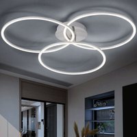 Leuchten Direkt - Wohnzimmerlampe Deckenleuchte led Deckenlampe Simply Dim Wohnzimmerlampe modern, Memoryfunktion dimmbar 3 flammig, Metall Leuchten Direkt - Wohnzimmerlampe Deckenleuchte led Deckenlampe Simply Dim Wohnzimmerlampe modern, Memoryfunktion dimmbar 3 flammig, Metall von LEUCHTEN DIREKT