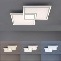 Led Deckenleuchte Edging in Weiß 2x 27,5W 4400lm - Weiß - Leuchten Direkt von LEUCHTEN DIREKT