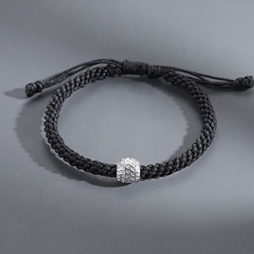 LEUYA Man Bracelet Trendy Adjustable Jewelry Bead Woven Handmade Unisex Hand Ornaments von LEUYA