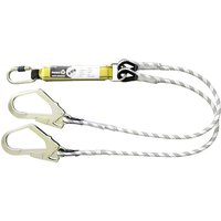 Doppeltes Nicht Regulierbares Verbindungsmittel 1,5m + Energieabsorber Ref. 3801 Levac - 3801b15 von LEVAC