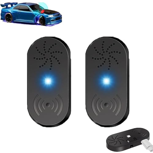 LEVDRO Ai-Techology Vehicle Signal Concealer Device Pro, Auto-Antikollisionssensor, automatischer Sprachalarm für das Öffnen der Autotür (2Pcs) von LEVDRO