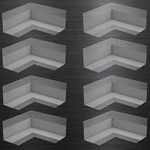 Dichtecke 8 Stk. Innen Innenecke Eckabdichtung Abdichtung Fliesen Flussigfolie Dusche Dichtband Badabdichtung Dusche Küche G01 von LEVEL PLUS