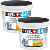 LEVEL+ Fertigspachtel Spachtelmasse Finish Masse Q4 L+44 - 2x10KG LEVEL+ Fertigspachtel Spachtelmasse Finish Masse Q4 L+44 - 2x10KG von LEVEL +