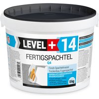 Level+ - level+ Fertigspachtel Spachtelmasse Glättmasse L+14 - 5KG von LEVEL +
