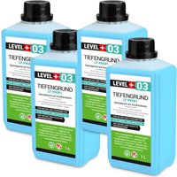 LEVEL+ Tiefengrund LF Gipsputz Grundierung Innen Außen L+03 - 4L von LEVEL +