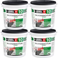 Level+ - level+ Balkonabdichtung Dichtschlämme 2K Terrasse L+10 - 80KG von LEVEL +