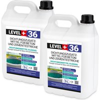 Level+ - level+ Dichtsungsmittel Flüssig für Beton und Zementestriche L+36 - 10L von LEVEL +