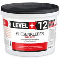 Level+ - level+ Fliesenkleber Fertig Dispersionkleber Flexmörtel L+12 - 15KG von LEVEL +