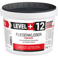Level+ - level+ Fliesenkleber Fertig Dispersionkleber Flexmörtel L+12 - 5KG von LEVEL +