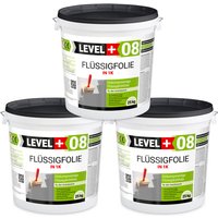 Level+ Flüssigfolie Badabdichtung 1K Dichtfolie L+08 - 75KG von LEVEL +