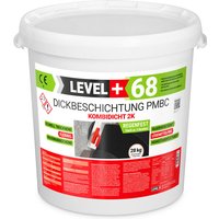 Level+ - level+ Bitumen Dickbeschichtung pmbc Kombidicht 2K L+68 - 28KG von LEVEL +