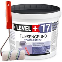 Level+ - level+ Fliesengrund Haftgrund Quarzgrund 7KG L+17 + Farbroller 10cm Level+ - level+ Fliesengrund Haftgrund Quarzgrund 7KG L+17 + Farbroller 10cm von LEVEL +