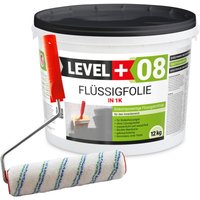 Level+ - level+ Flüssigfolie 12kg Dichtfolie Bad + Farbroller L+08 Level+ - level+ Flüssigfolie 12kg Dichtfolie Bad + Farbroller L+08 von LEVEL +