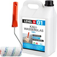 Level+ Kaliwasserglas 5L Unverdünnt + Farbroller 10cm L+01 Level+ Kaliwasserglas 5L Unverdünnt + Farbroller 10cm L+01 von LEVEL +
