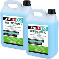 Level+ - level+ Tiefengrund lf Gipsputz Grundierung Innen Außen L+03 - 10L von LEVEL +