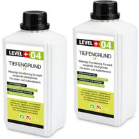 Level+ - level+ Universal Grundierung Acryl Tiefgrund Haftgrund L+04 - 2L von LEVEL +