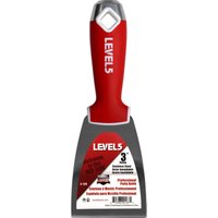 Profi Spachtel aus Edelstahl 3'/76mm weicher Griff 5-139 - Level5 von LEVEL5