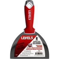 Spachtel aus Edelstahl 6'/152mm weicher Griff 5-142 - Level5 von LEVEL5