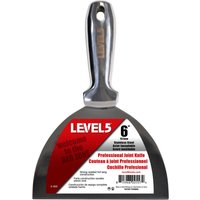 Spachtel ganz aus Edelstahl Profi 6'/152mm 5-406 - Level5 von LEVEL5