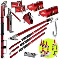 Level5 - Spachtelwerkzeuge schnell & effizient Trockenwandfugen verspachtelt set 4-625P von LEVEL5