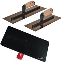 Set Hawk 33cm Ledergriff + Glättekellen 0,7mm 5-460 - Level5 von LEVEL5